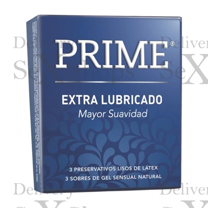 Preservativos Prime Extra Lubricados 